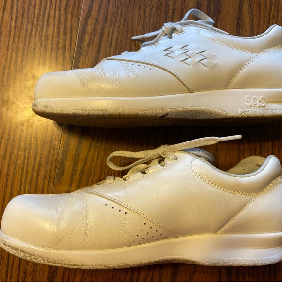 SAS Tripad Comfort FREE TIME Athletic Walking White Shoes size 7 1/2 S - Picture 4 of 6